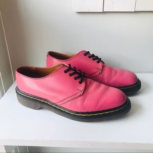 Dr. Martens Vintage Pink Oxfords